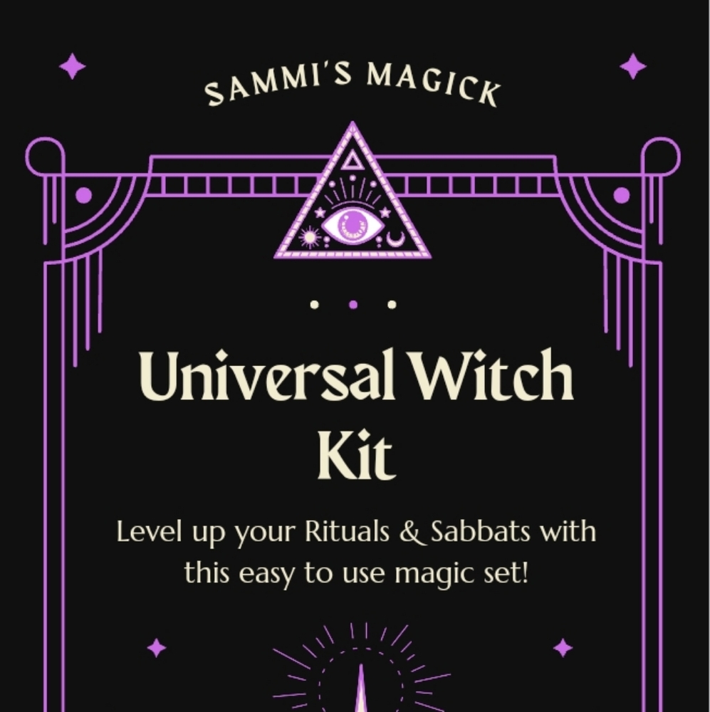 Universal Witch Kit - Magic Supplies for any Ritual or Spell